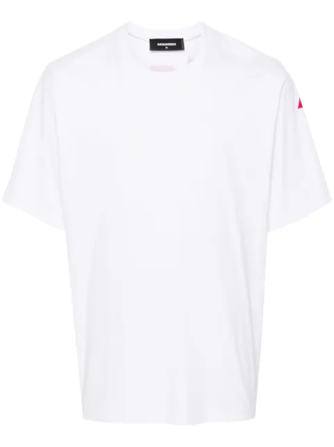 DSQUARED2 logo-print cotton T-shirt White S74GD1349D20014