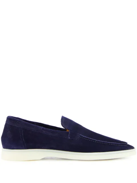 Aurélien Yacht suede loafers Blue YLS2