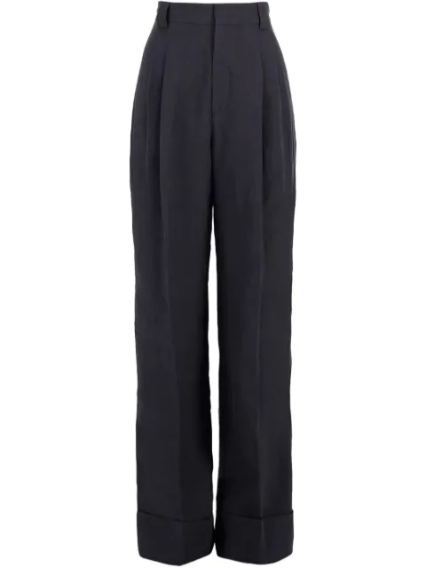 Zeus+Dione wide-leg trousers Black CLTR0380