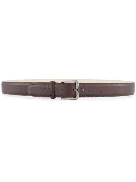 Aurélien buckle-fastening leather belt Brown BELTGRAIN