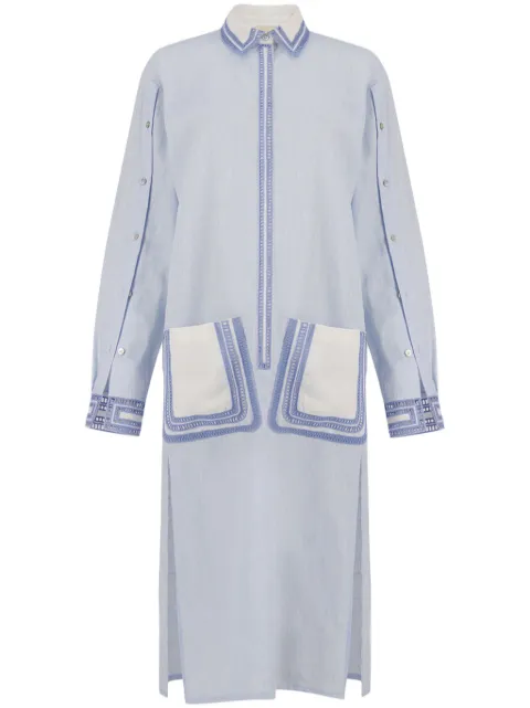 PAULA Altair midi dress Blue ALTAIR