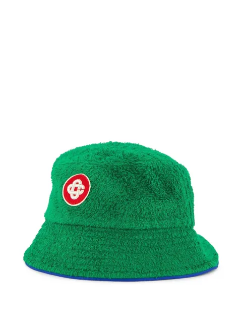 Casablanca cotton bucket hat Green AS24HAT00306W