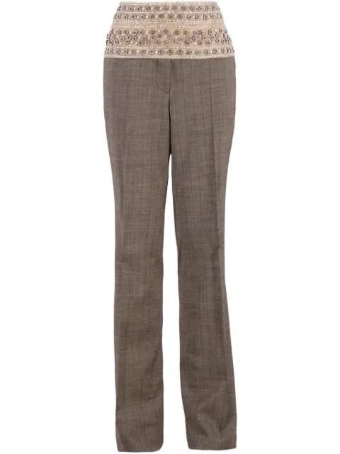 Stella McCartney wool trousers Brown 6401953DR650