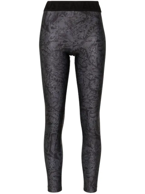 Just Cavalli leopard-print leggings Grey 77PAC100JS413
