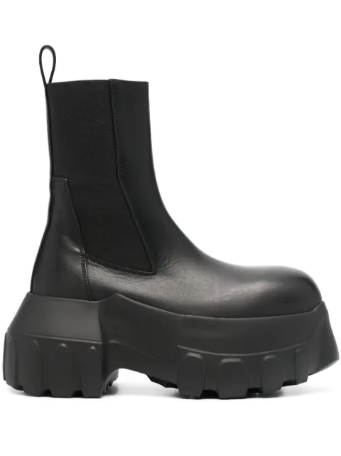 Rick Owens Beatle Mega Tractor boots Black RP02D3865LOO