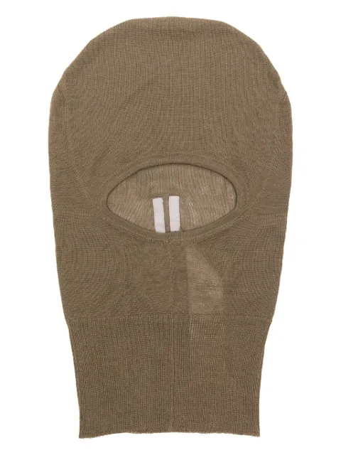Rick Owens Skull balaclava Green RU02D6478WS