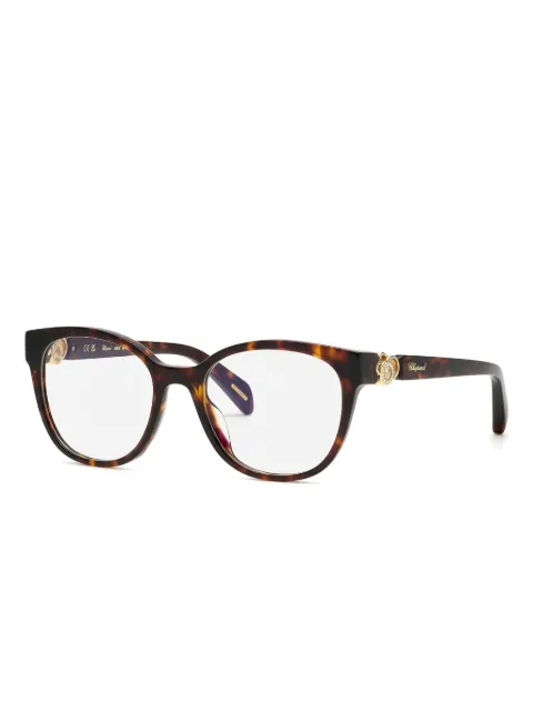 Chopard Eyewear tortoiseshell glasses Brown VCH356S