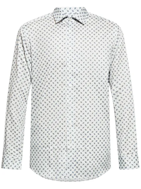 ETRO paisley-print cotton shirt Blue MRIB000199SA5B2