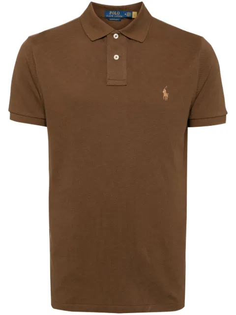 Polo Ralph Lauren short-sleeve cotton polo shirt Brown 710680784402
