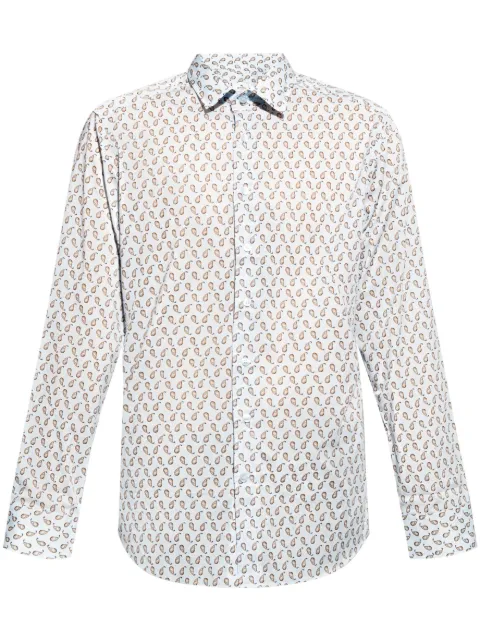ETRO paisley-print cotton shirt Blue MRIB000199SA5A6
