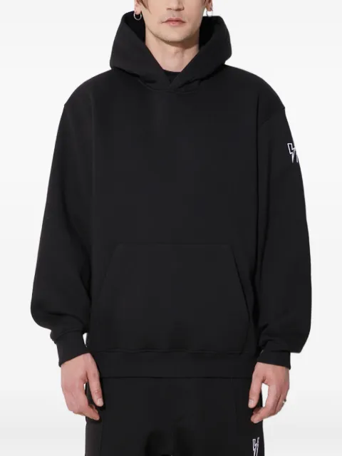 Neil Barrett lightning bolt hoodie Black MY72212RY514