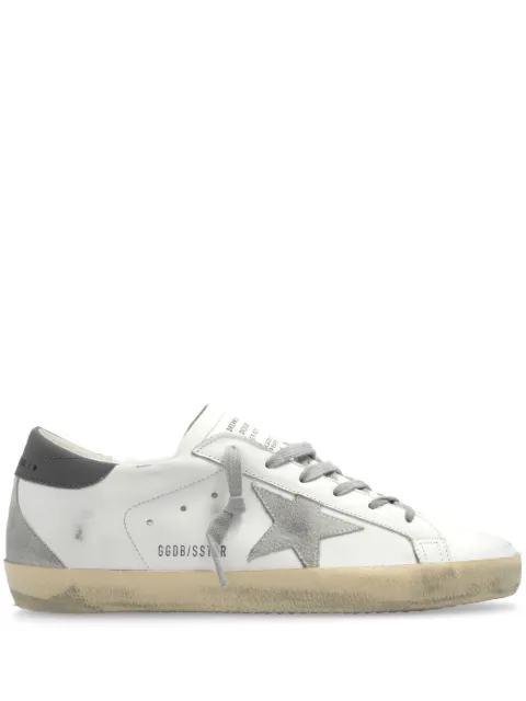 Golden Goose Super-Star suede sneakers White GWF00102F006113