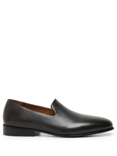 Marsèll Codina almond-toe leather loafers Blue MM4706094
