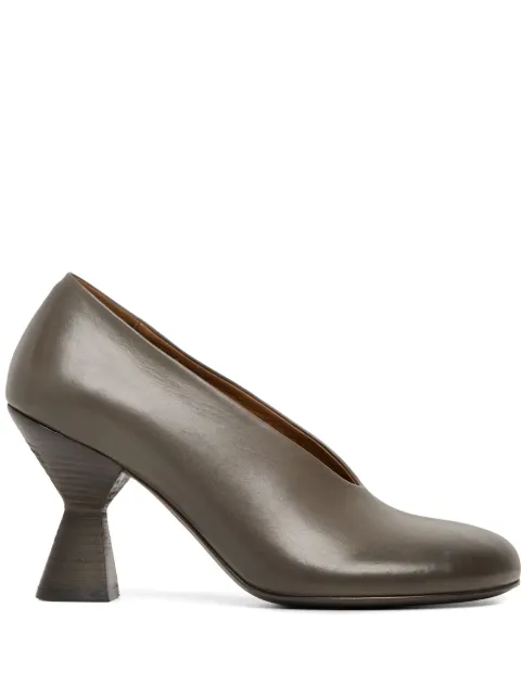 Marsèll Zampetta leather pumps Brown MW8406093