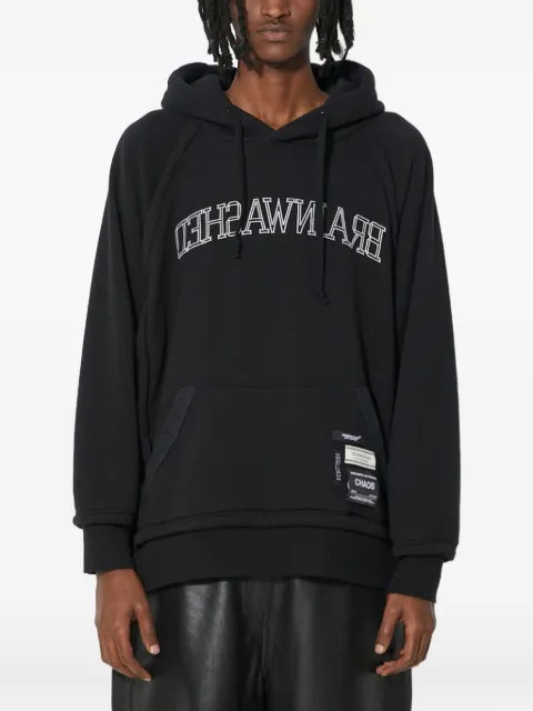 Undercover graphic-print hoodie Black UC1D4810