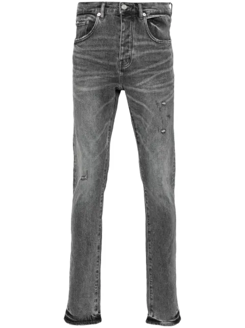 Purple Brand P001 Vintage Abrasions jeans Grey P001VAMG324