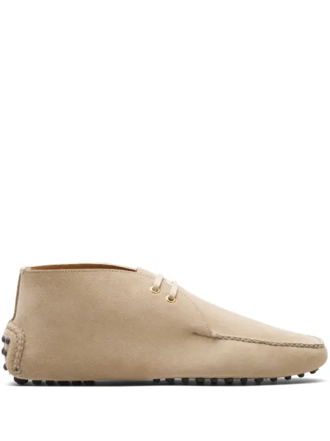 Car Shoe lace-up suede ankle boots Neutrals KUT009F024LVA