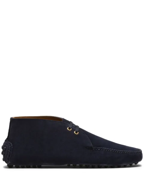 Car Shoe suede ankle boots Blue KUT009F024LVA