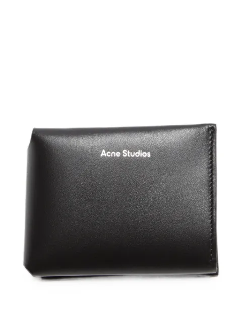 Acne Studios folded card holder Black CG0235