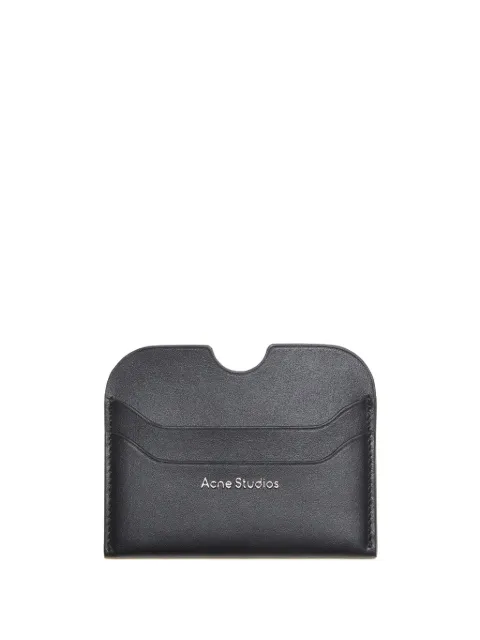 Acne Studios leather card holder Black CG0234