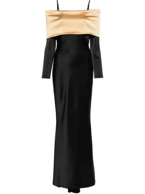 V:PM ATELIER Tanya maxi dress Black VPMFW242516