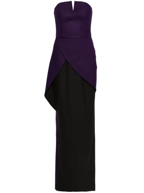 V:PM ATELIER Jess maxi dress Purple VPMFW242512