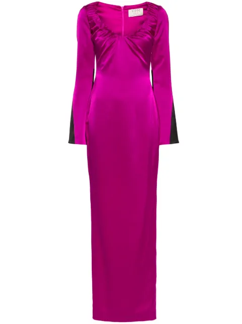 V:PM ATELIER Anya maxi dress Purple VPMFW242509