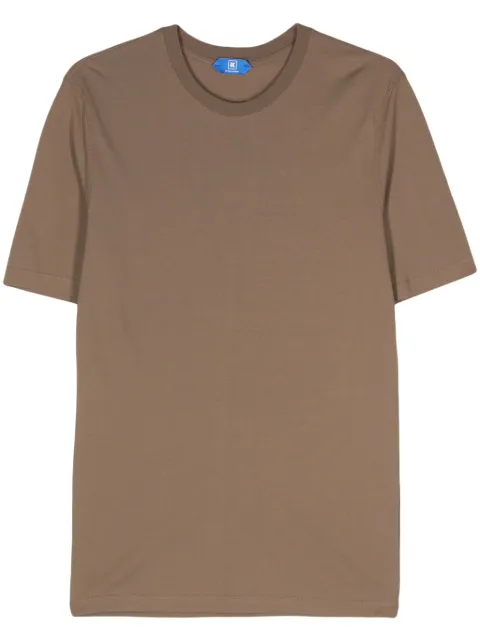 Kired Kiss cotton T-shirt Brown WKISSMW79210
