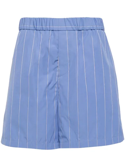 Paul Smith striped cotton shorts Blue M1R828YM02301