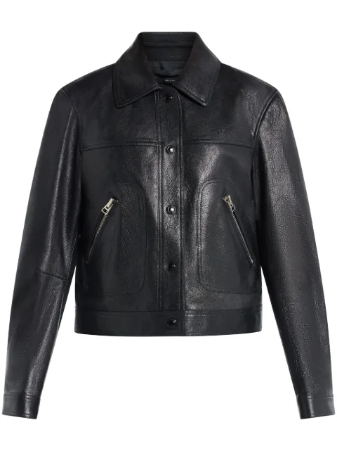 TOM FORD leather jacket Black CSL751LEX333