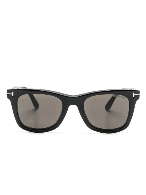 TOM FORD Eyewear square-frame clip-on glasses Black TF5970B