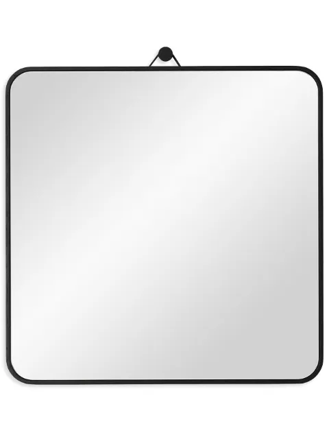 Schönbuch small View square wall mirror (30cm x 30cm) Black 090246