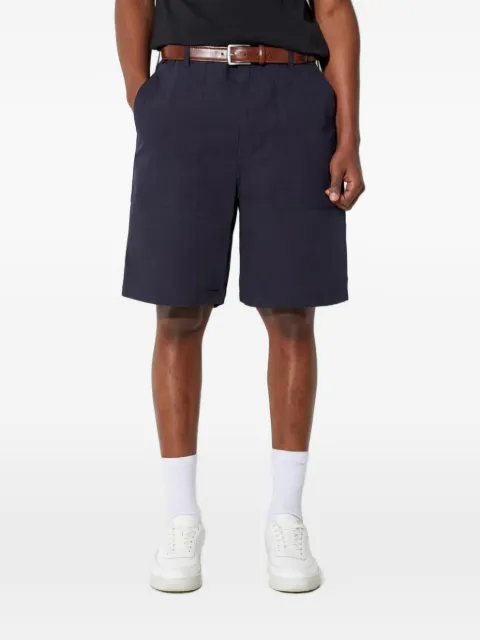Engineered Garments patch-pocket shorts Blue 268ZT193