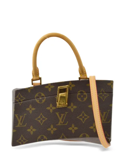 Louis Vuitton Pre-Owned x Frank Gehry 2014 Twisted Box two-way handbag Brown M40275