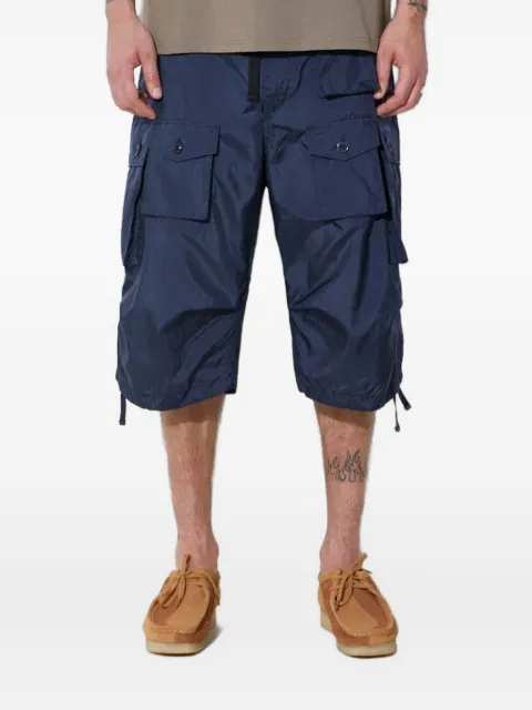 Engineered Garments cargo pocket shorts Blue 276DZ028