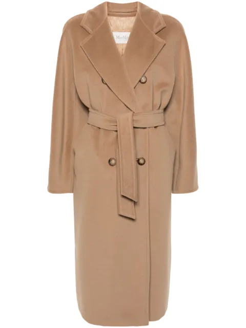 Max Mara Madame belted coat Neutrals 2421018011600