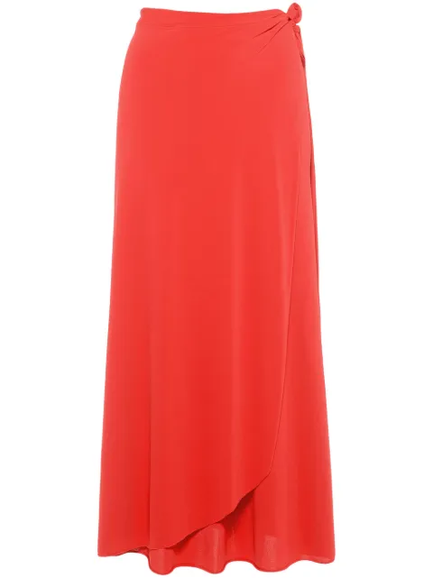 ERES Julieta draped midi skirt Red 24240201356