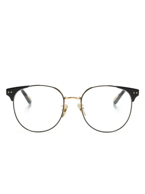 Linda Farrow Spence round-frame glasses Gold LFL1507C1OPT