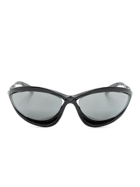 Prada Eyewear Runway geometric-frame sunglasses Black PRA26S1AB60G