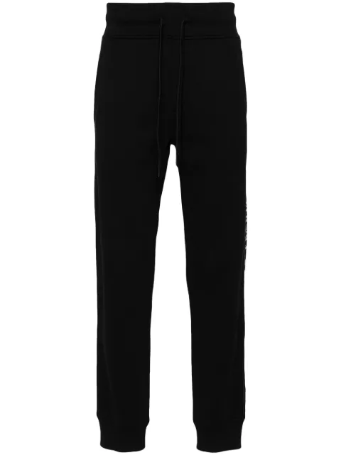 Versace Jeans Couture logo-trim cotton track pants Black 77GAAC02CF02C