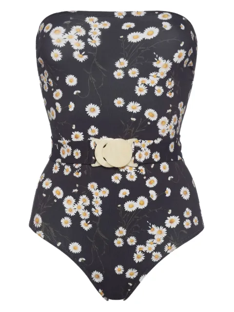 ERES Courtois floral-print swimsuit Black 01244001375