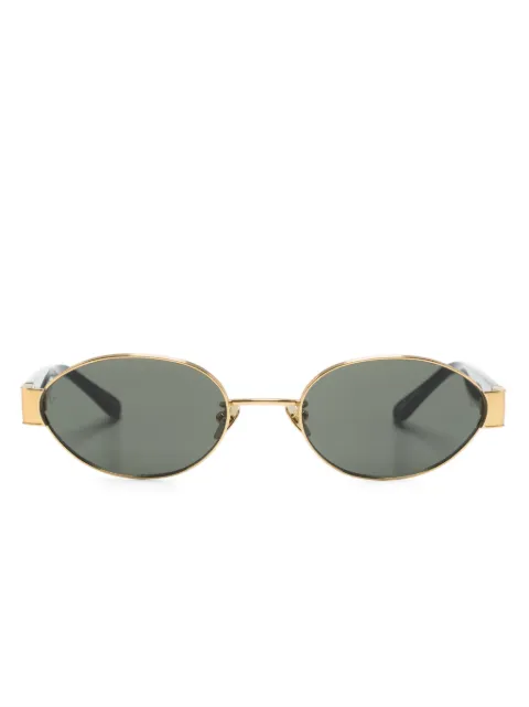 Linda Farrow Sadie oval-frame sunglasses Gold LFL1469C1SUN