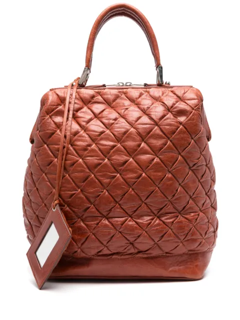 Balenciaga Pre-Owned 2020 quilted tote bag Orange BAL950QB