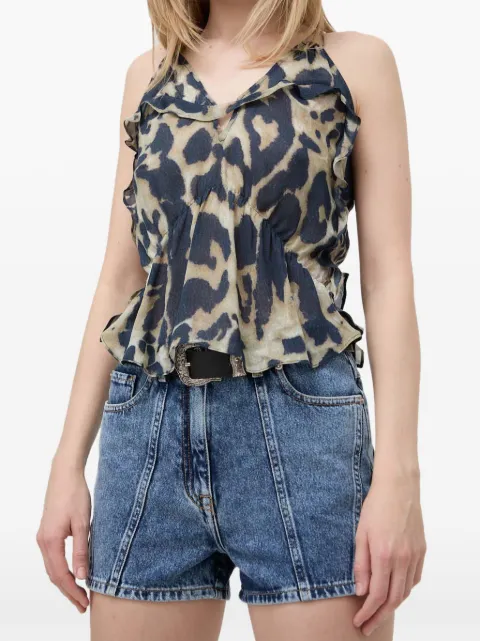 IRO Sarahi denim shorts Blue WM30SARAHI