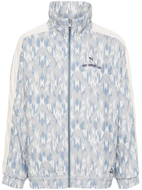 PUMA Basketball Nostalgia T7 sport jacket Blue 625947