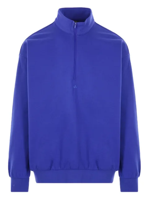 adidas basketball-logo printed sweatshirt Blue IW1624