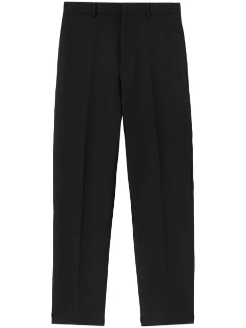 Jil Sander tapered-leg wool trousers Black J21KA0011J40002