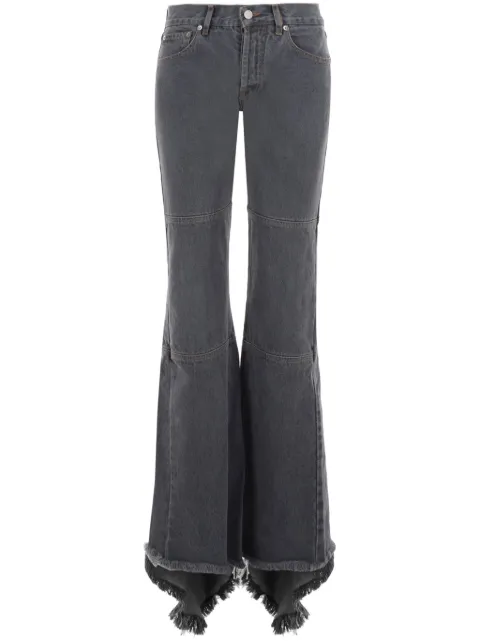 JORDANLUCA Sedit cotton flared jeans Grey W10453176