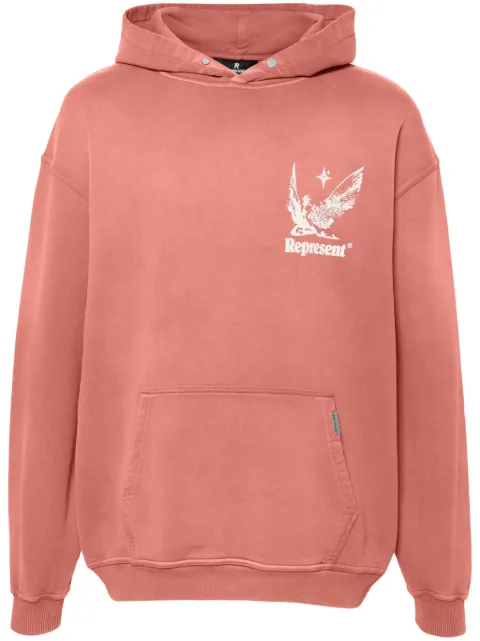 Represent Spirits OF Summer cotton hoodie Red MLM411427