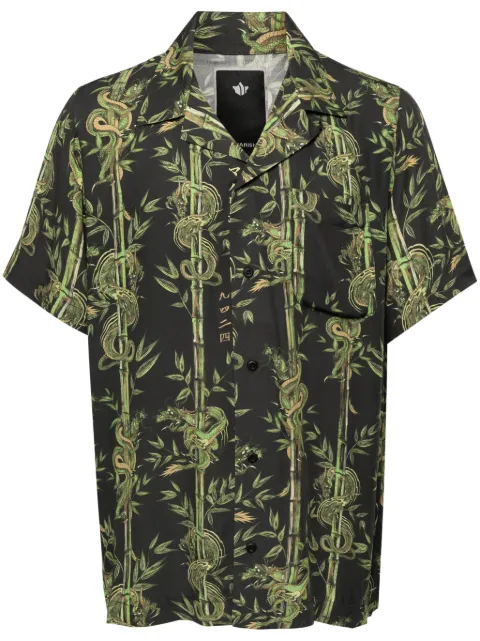 Maharishi Dragon Bamboo shirt Black 5122DRAGONBAMBOOBLK